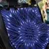 Dark Slate Blue Kaleidoscope Car Back Seat Cover Dog Car Seat Covers - 8d98bcccbd4a