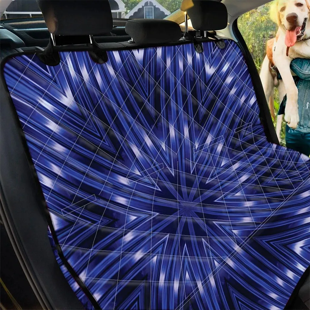 Dark Slate Blue Kaleidoscope Car Back Seat Cover Dog Car Seat Covers - 8d98bcccbd4a Dark Slate Blue Kaleidoscope Car Back Seat Cover Dog Car Seat Covers - 8d98bcccbd4a