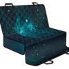 Dark Teal Galaxy Space Print Pet Car Back Seat Cover - fbeb8b6e54fe