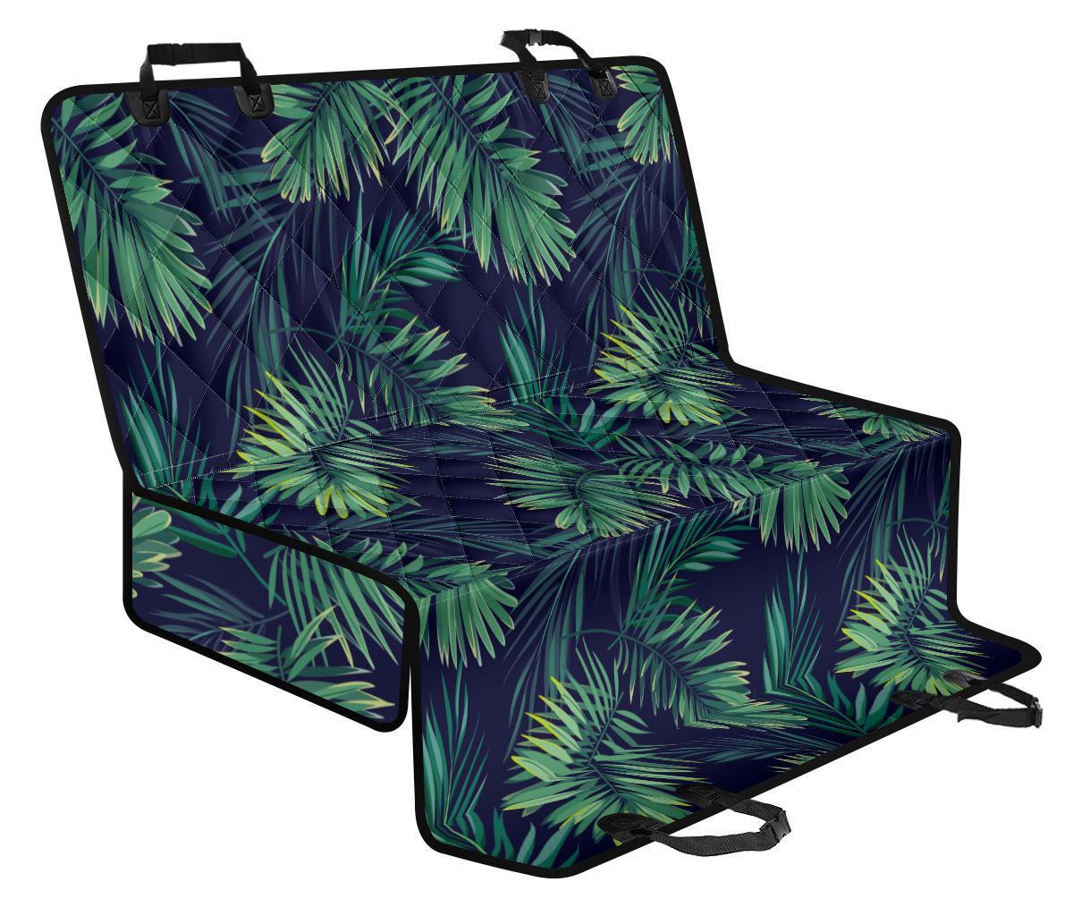 Dark Tropical Palm Leaf Pattern Print Pet Car Back Seat Cover - d4f2c6f2f128 Dark Tropical Palm Leaf Pattern Print Pet Car Back Seat Cover - d4f2c6f2f128