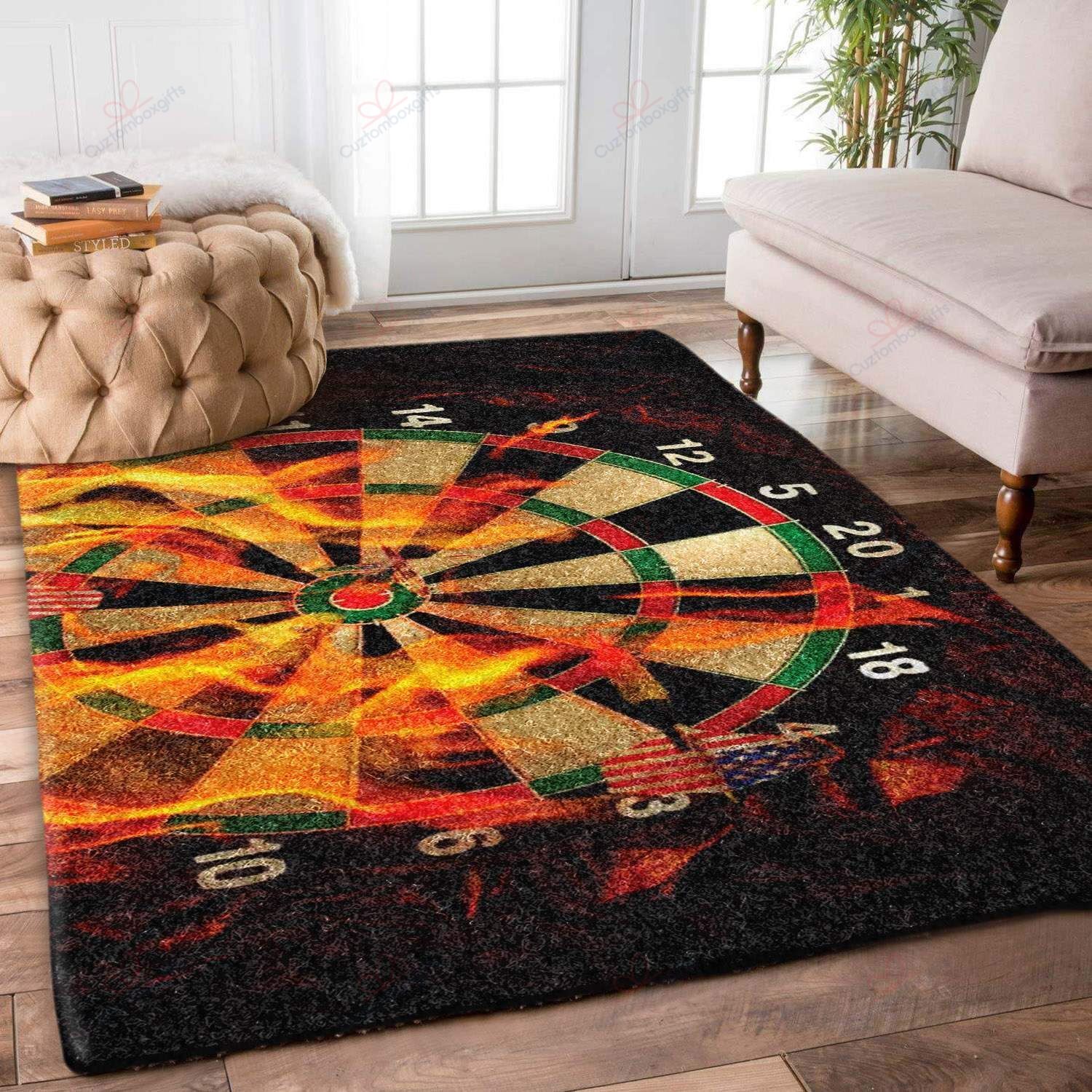 Dart Board Rug Sport Decor Gift Floor Decor Living Room Carpet Rug Area Rug - 31786396b071 Dart Board Rug Sport Decor Gift Floor Decor Living Room Carpet Rug Area Rug - 31786396b071