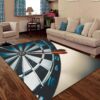 Dart Game 1 Rug Sport Decor Gift Floor Decor Living Room Carpet Rug Area Rug - dc99a4583fa9