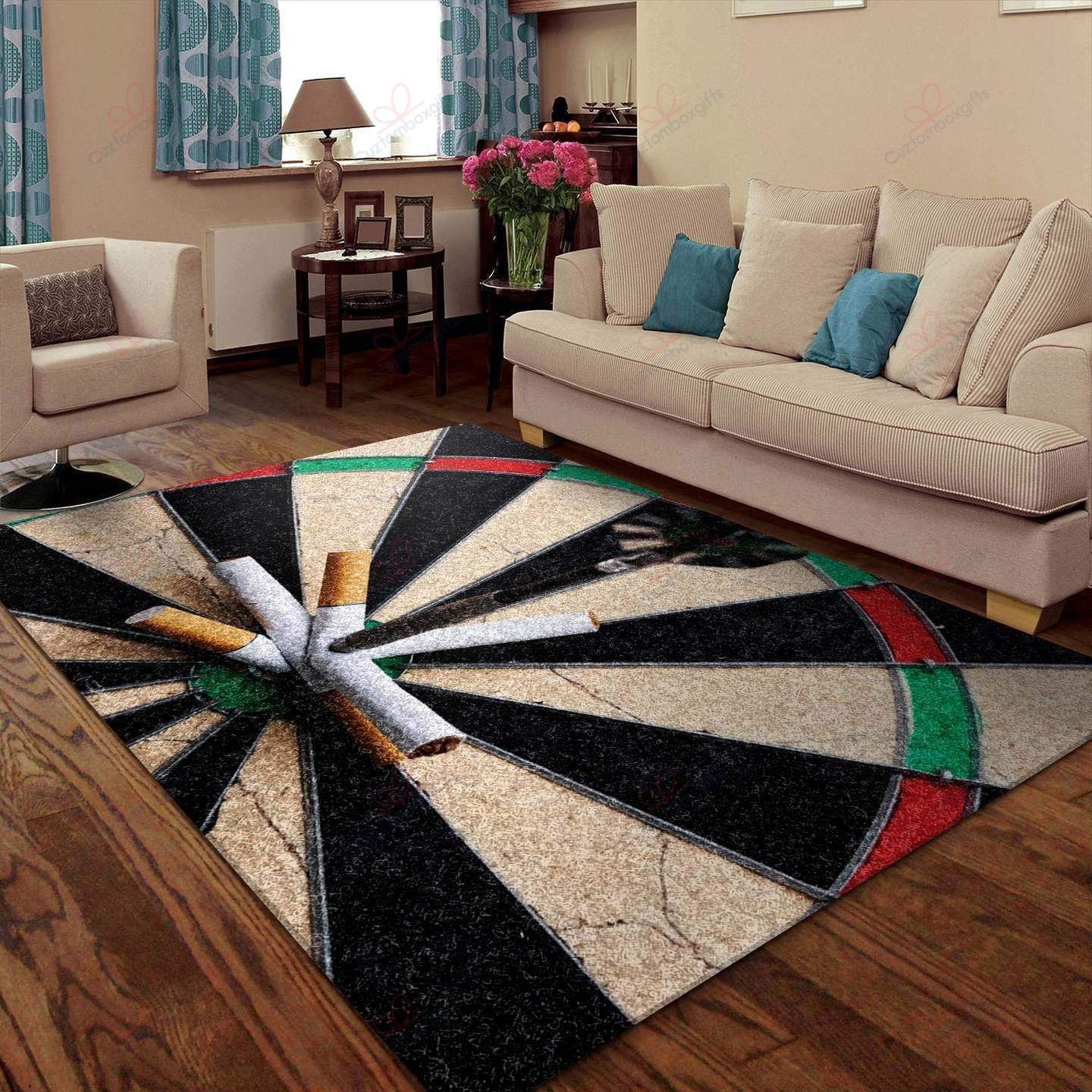 Dart Game 3 Rug Sport Decor Gift Floor Decor Living Room Carpet Rug Area Rug - ce6b2a34709a Dart Game 3 Rug Sport Decor Gift Floor Decor Living Room Carpet Rug Area Rug - ce6b2a34709a