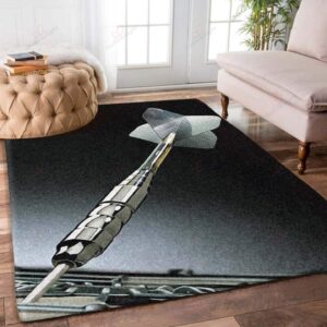 Dart Game 4 Rug Sport Decor Gift Floor Decor Living Room Carpet Rug Area Rug - a0ebd3b01434