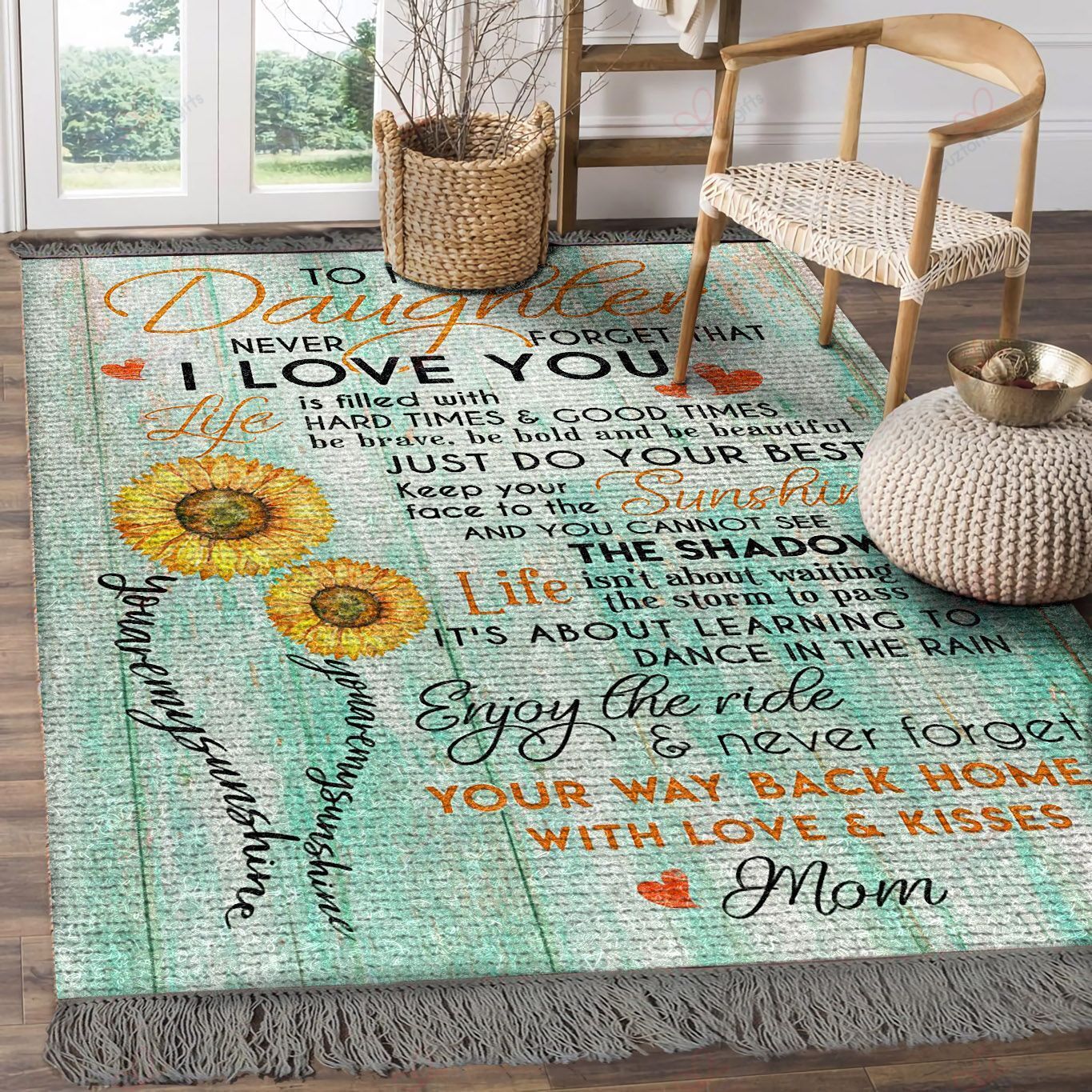 Daughter Mom You Are My Sunshine Rug Sport Decor Gift Floor Decor Living Room Carpet Rug Area Rug - 45a6b3e98082 Daughter Mom You Are My Sunshine Rug Sport Decor Gift Floor Decor Living Room Carpet Rug Area Rug - 45a6b3e98082