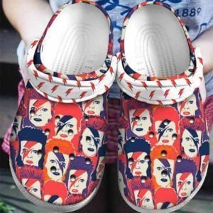 David Bowie Crocs Clog Clog Shoes Crocs Clog For Mens And Womens