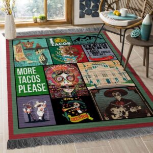 Day Of The Dead 01 Rug Sport Decor Gift Floor Decor Living Room Carpet Rug Area Rug - d918032a34c2