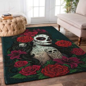 Day Of The Dead 3 Rug Sport Decor Gift Floor Decor Living Room Carpet Rug Area Rug - 9ba6fe54ec85