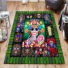Day Of The Dead Rug Sport Decor Gift Floor Decor Living Room Carpet Rug Area Rug - cd9980e5af9c
