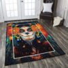 Day Of The Death Rug Sport Decor Gift Floor Decor Living Room Carpet Rug Area Rug - 425e3bd16155