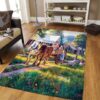 Day On The Fairy Farm Rug Sport Decor Gift Floor Decor Living Room Carpet Rug Area Rug - c7248d222d66