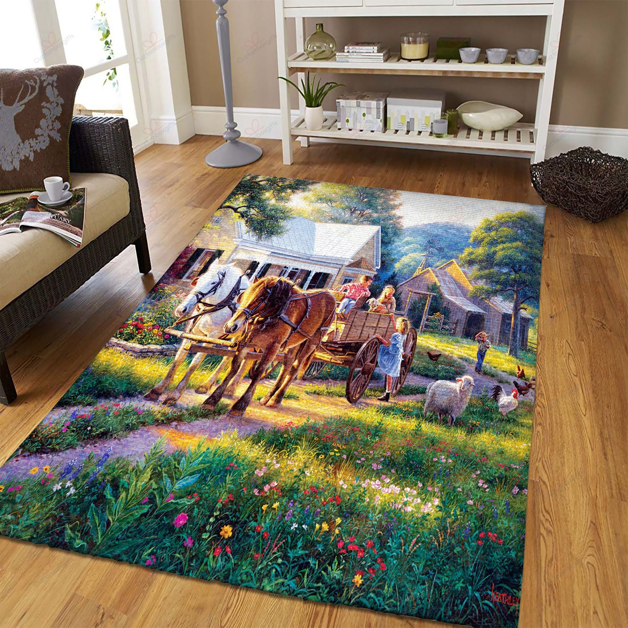 Day On The Fairy Farm Rug Sport Decor Gift Floor Decor Living Room Carpet Rug Area Rug - c7248d222d66 Day On The Fairy Farm Rug Sport Decor Gift Floor Decor Living Room Carpet Rug Area Rug - c7248d222d66