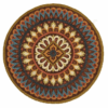 Dazzle Round Carpet Floor Rug Living Room Bedroom Decor Round Area Rug Carpet