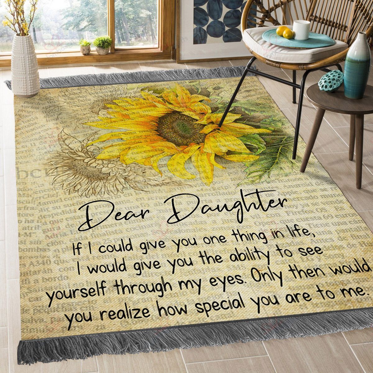 Dear Daughter Rug Sport Decor Gift Floor Decor Living Room Carpet Rug Area Rug - 6b9f2fb17fe4 Dear Daughter Rug Sport Decor Gift Floor Decor Living Room Carpet Rug Area Rug - 6b9f2fb17fe4