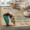 Dear Father I Just Want To Let You Know Rug Sport Decor Gift Floor Decor Living Room Carpet Rug Area Rug - 29fe2fa6ba89