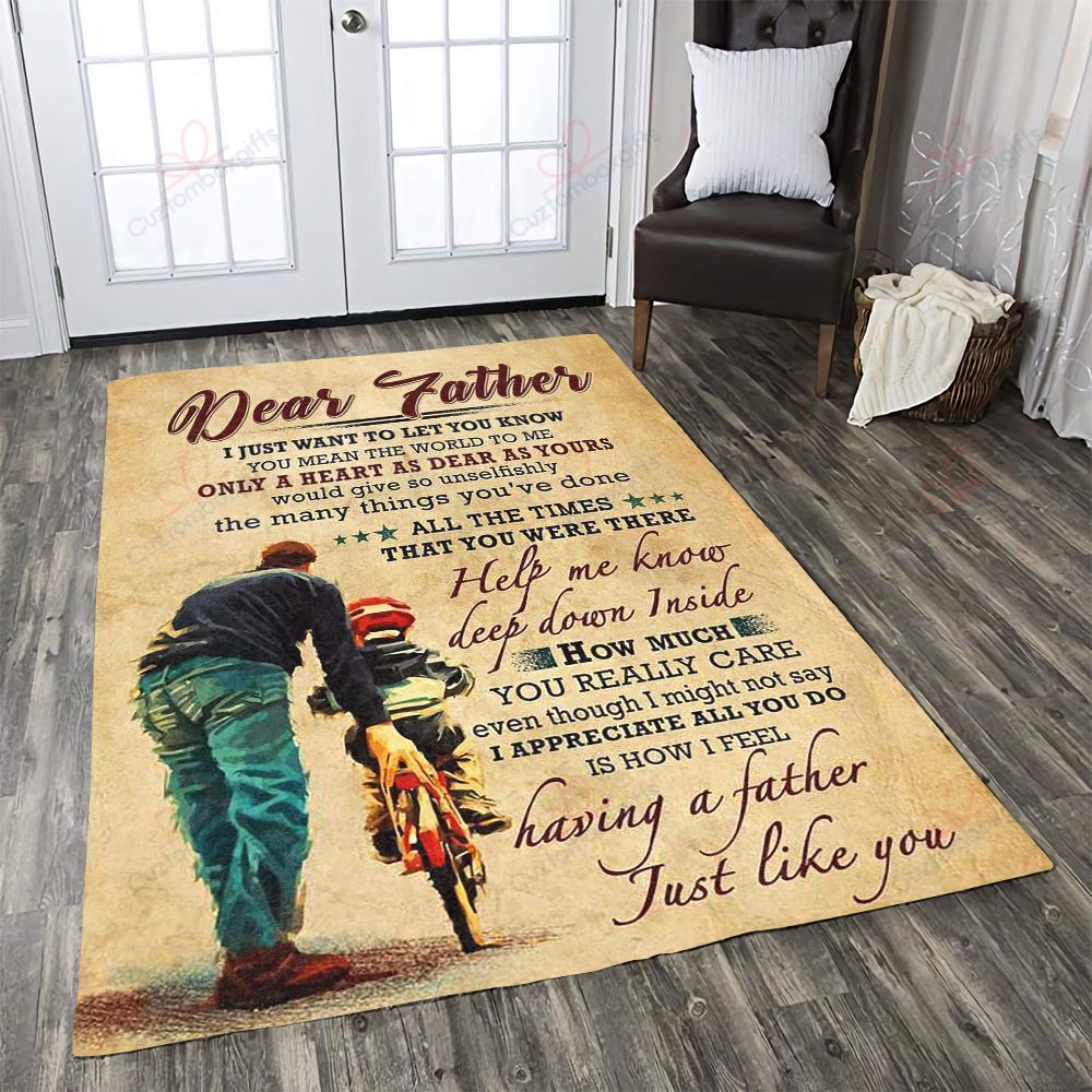 Dear Father I Just Want To Let You Know Rug Sport Decor Gift Floor Decor Living Room Carpet Rug Area Rug - f05f65cc033f Dear Father I Just Want To Let You Know Rug Sport Decor Gift Floor Decor Living Room Carpet Rug Area Rug - f05f65cc033f