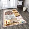 Dear My Niece More Loving And More True Rug Sport Decor Gift Floor Decor Living Room Carpet Rug Area Rug - 5e3339f60895