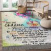 Dear Our Children Were Always Here For You With Love And Kisses Rug Sport Decor Gift Floor Decor Living Room Carpet Rug Area Rug - 58e3ba62ce09