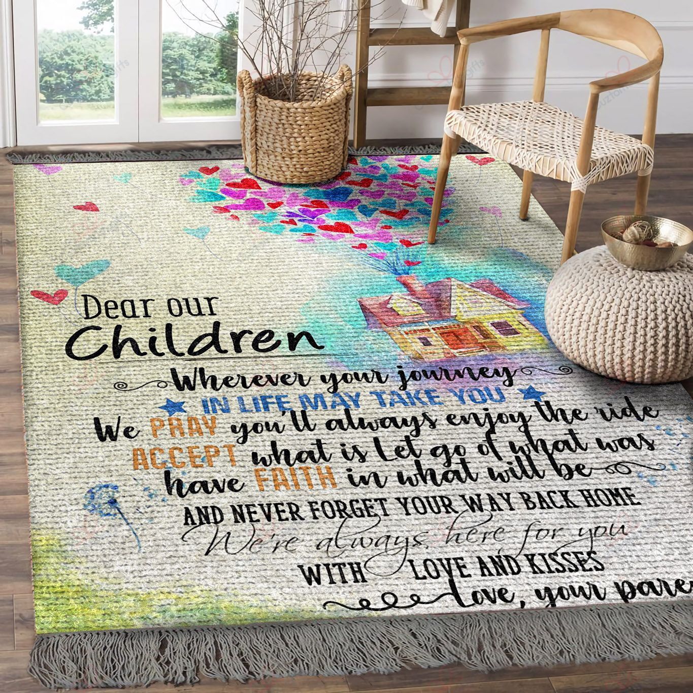 Dear Our Children Were Always Here For You With Love And Kisses Rug Sport Decor Gift Floor Decor Living Room Carpet Rug Area Rug - 58e3ba62ce09 Dear Our Children Were Always Here For You With Love And Kisses Rug Sport Decor Gift Floor Decor Living Room Carpet Rug Area Rug - 58e3ba62ce09