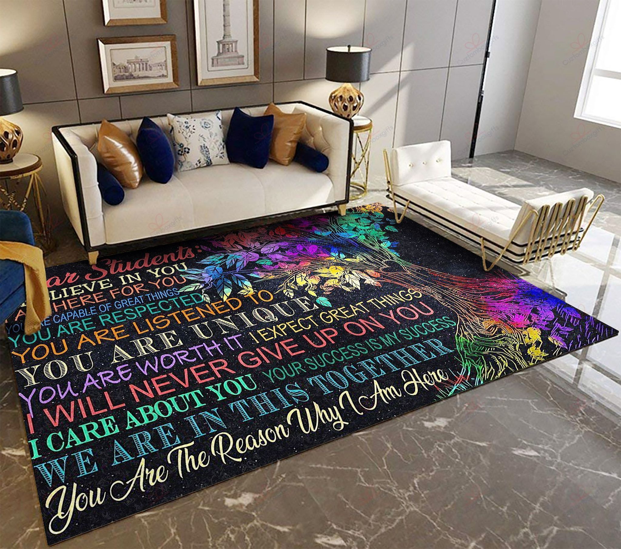 Dear Student I Believe In You Teacher 1 Rug Sport Decor Gift Floor Decor Living Room Carpet Rug Area Rug - d584e7459422 Dear Student I Believe In You Teacher 1 Rug Sport Decor Gift Floor Decor Living Room Carpet Rug Area Rug - d584e7459422