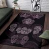 Decorative Skull Rug Sport Decor Gift Floor Decor Living Room Carpet Rug Area Rug - 86c930892eb9