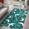 Deep Sea Wave Surfing Pattern Rug Sport Decor Gift Floor Decor Living Room Carpet Rug Area Rug - 8a42139a162c