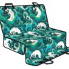 Deep Sea Wave Surfing Pattern Print Pet Car Back Seat Cover - e0a0e394de1a