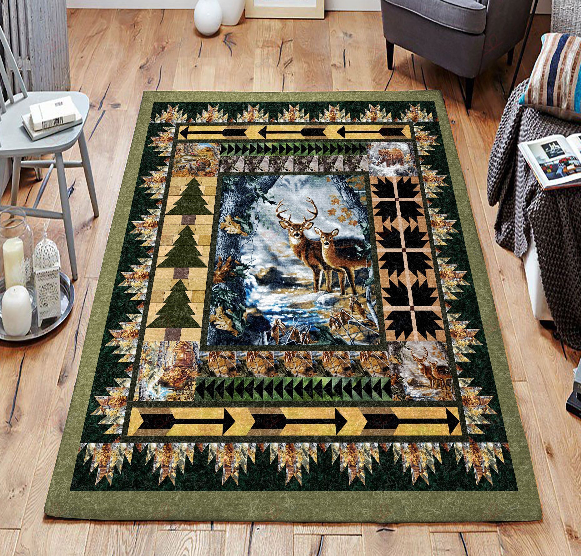 Deer 01 Rug Sport Decor Gift Floor Decor Living Room Carpet Rug Area Rug - 1195de944c01 Deer 01 Rug Sport Decor Gift Floor Decor Living Room Carpet Rug Area Rug - 1195de944c01