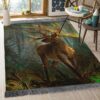 Deer 2 Rug Sport Decor Gift Floor Decor Living Room Carpet Rug Area Rug - b0b96251d2d1