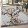 Deer 6 Rug Sport Decor Gift Floor Decor Living Room Carpet Rug Area Rug - 64c4b134d129