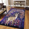 Deer Baby Flower Rug Sport Decor Gift Floor Decor Living Room Carpet Rug Area Rug - 8ea76bc3bed5