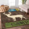 Deer Camp Rug Sport Decor Gift Floor Decor Living Room Carpet Rug Area Rug - c99cbaa33e03