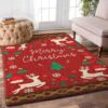 Deer Christmas Rug Sport Decor Gift Floor Decor Living Room Carpet Rug Area Rug - 79c0be46df04