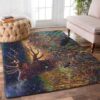 Deer Crow Rug Sport Decor Gift Floor Decor Living Room Carpet Rug Area Rug - 0ed7227ab1ae