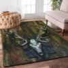 Deer Face 1 Rug Sport Decor Gift Floor Decor Living Room Carpet Rug Area Rug - c50467852c17