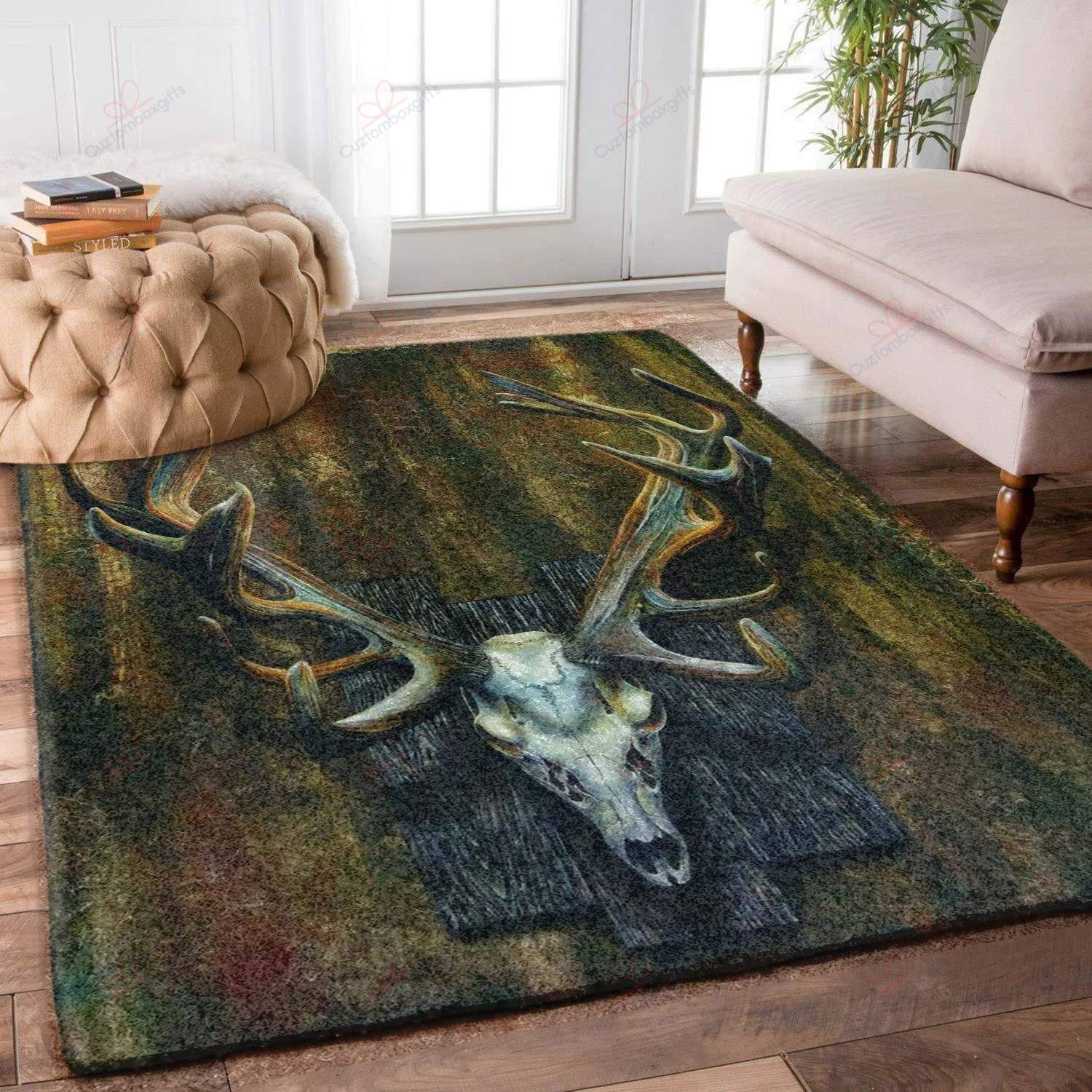 Deer Face 1 Rug Sport Decor Gift Floor Decor Living Room Carpet Rug Area Rug - c50467852c17 Deer Face 1 Rug Sport Decor Gift Floor Decor Living Room Carpet Rug Area Rug - c50467852c17