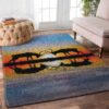 Deer Fight Rug Sport Decor Gift Floor Decor Living Room Carpet Rug Area Rug - 3e0048accbdf