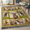 Deer Rug Sport Decor Gift Floor Decor Living Room Carpet Rug Area Rug - bdcc990ceb55