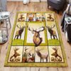 Deer Rug Sport Decor Gift Floor Decor Living Room Carpet Rug Area Rug - 70cbc48d20cd