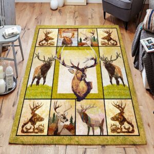 Deer Rug Sport Decor Gift Floor Decor Living Room Carpet Rug Area Rug - 70cbc48d20cd