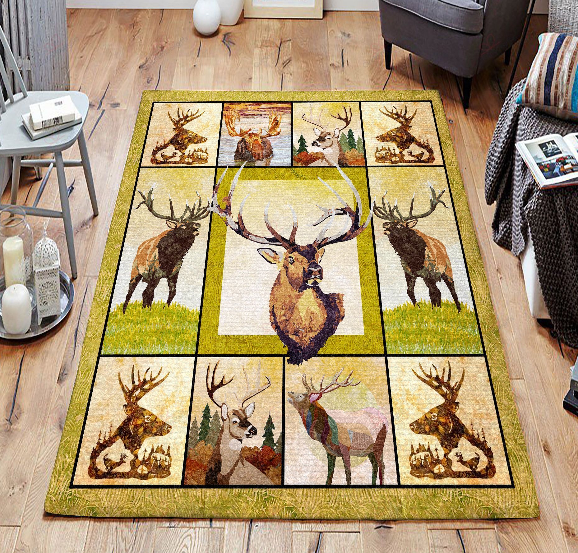 Deer Rug Sport Decor Gift Floor Decor Living Room Carpet Rug Area Rug - 70cbc48d20cd Deer Rug Sport Decor Gift Floor Decor Living Room Carpet Rug Area Rug - 70cbc48d20cd