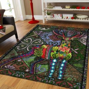 Deer Hoatiet Rug Sport Decor Gift Floor Decor Living Room Carpet Rug Area Rug - b2772492ca7a