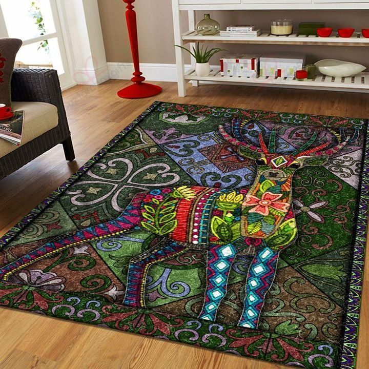 Deer Hoatiet Rug Sport Decor Gift Floor Decor Living Room Carpet Rug Area Rug - b2772492ca7a Deer Hoatiet Rug Sport Decor Gift Floor Decor Living Room Carpet Rug Area Rug - b2772492ca7a