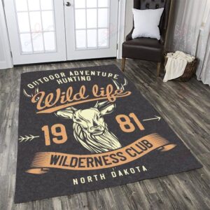Deer Hunting 1 Rug Sport Decor Gift Floor Decor Living Room Carpet Rug Area Rug - 908b37a2b6e1