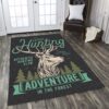 Deer Hunting 15 Rug Sport Decor Gift Floor Decor Living Room Carpet Rug Area Rug - 5f6159836c0a