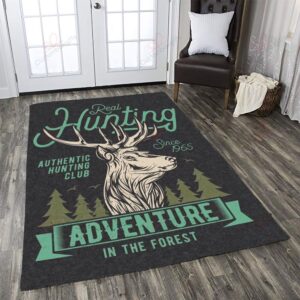 Deer Hunting 15 Rug Sport Decor Gift Floor Decor Living Room Carpet Rug Area Rug - 5f6159836c0a