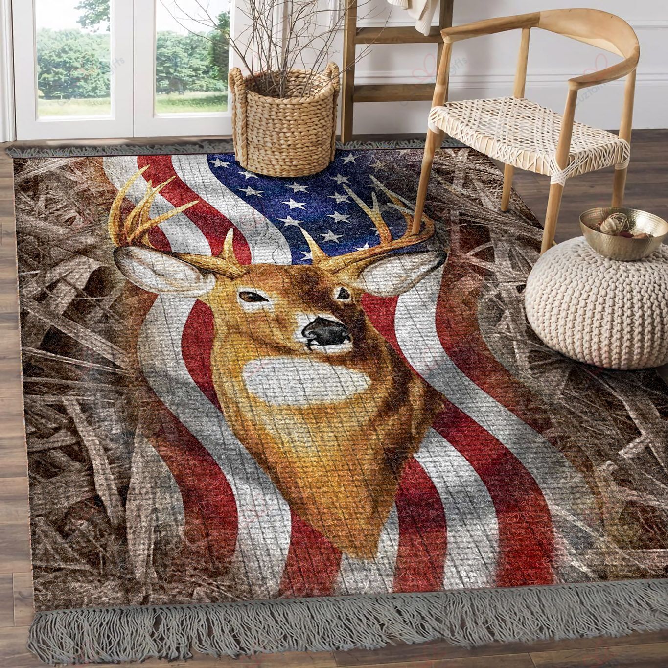 Deer Hunting 2 Rug Sport Decor Gift Floor Decor Living Room Carpet Rug Area Rug - 56fa8dba7086 Deer Hunting 2 Rug Sport Decor Gift Floor Decor Living Room Carpet Rug Area Rug - 56fa8dba7086