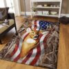 Deer Hunting 2 Rug Sport Decor Gift Floor Decor Living Room Carpet Rug Area Rug - 8d586dd91969