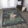 Deer Hunting 3 Rug Sport Decor Gift Floor Decor Living Room Carpet Rug Area Rug - f244d061b51a