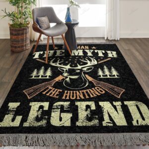 Deer Hunting 5 Rug Sport Decor Gift Floor Decor Living Room Carpet Rug Area Rug - 1f54bd5bb825